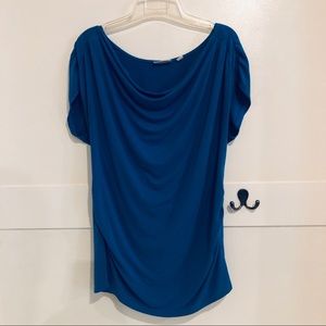 New York & Company Stretch Shirred Blouse